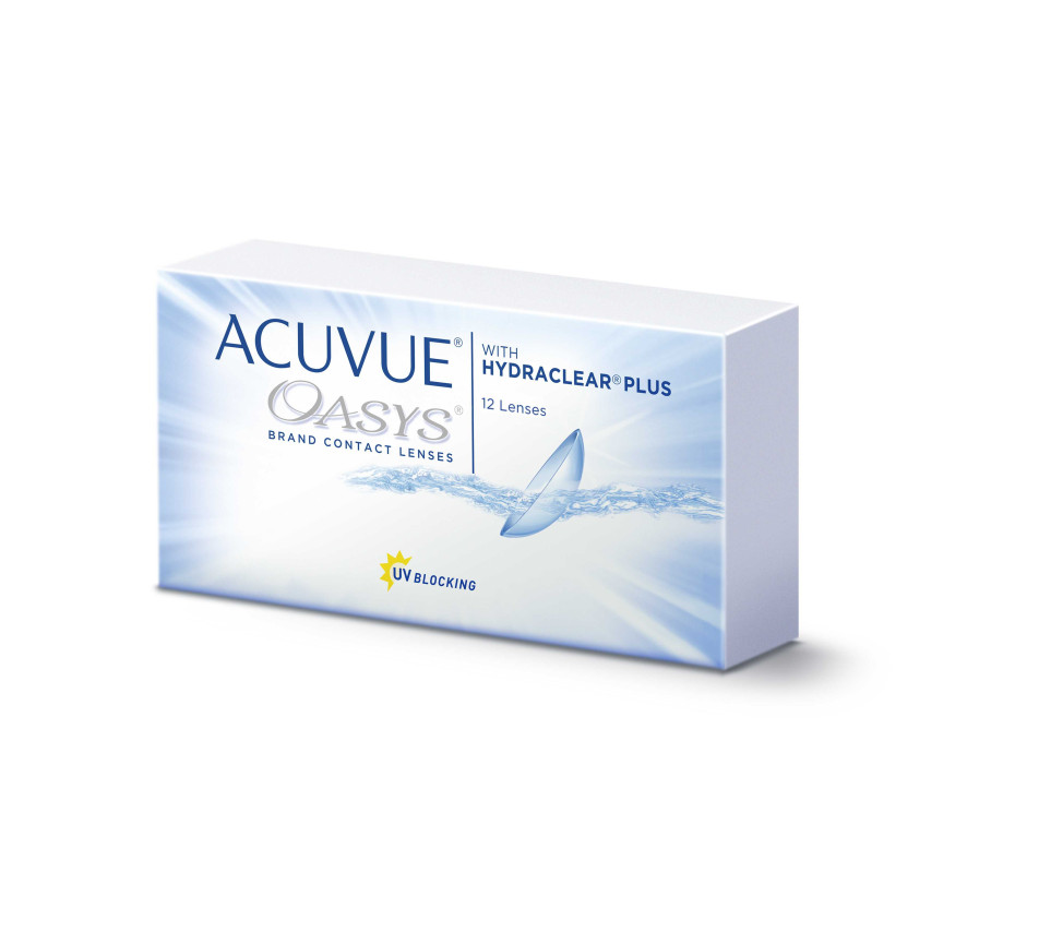 Contactlenzen JOHNSON VISION CARE Acuvue Oasys Met Hydraclear Plus 12L