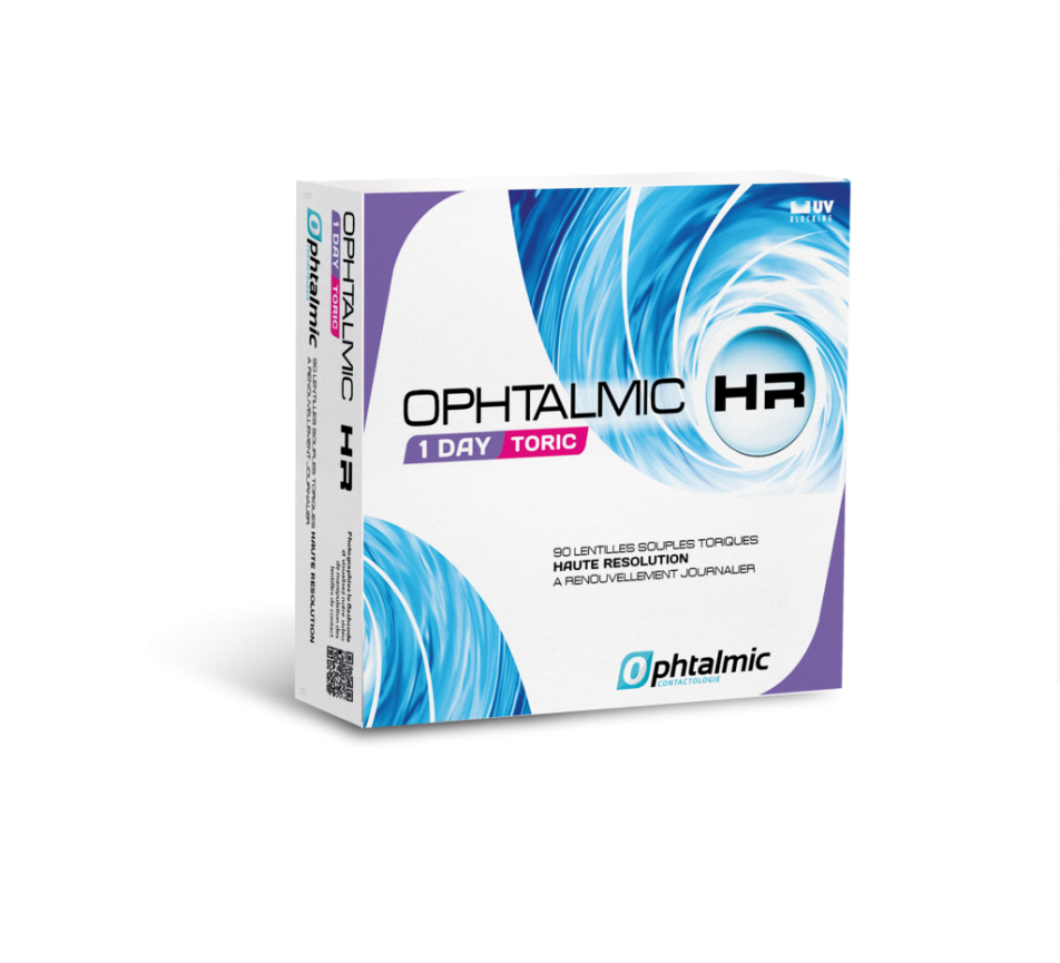 Contactlenzen OPHTALMIC Ophtalmic HR 1 Day Toric 90L