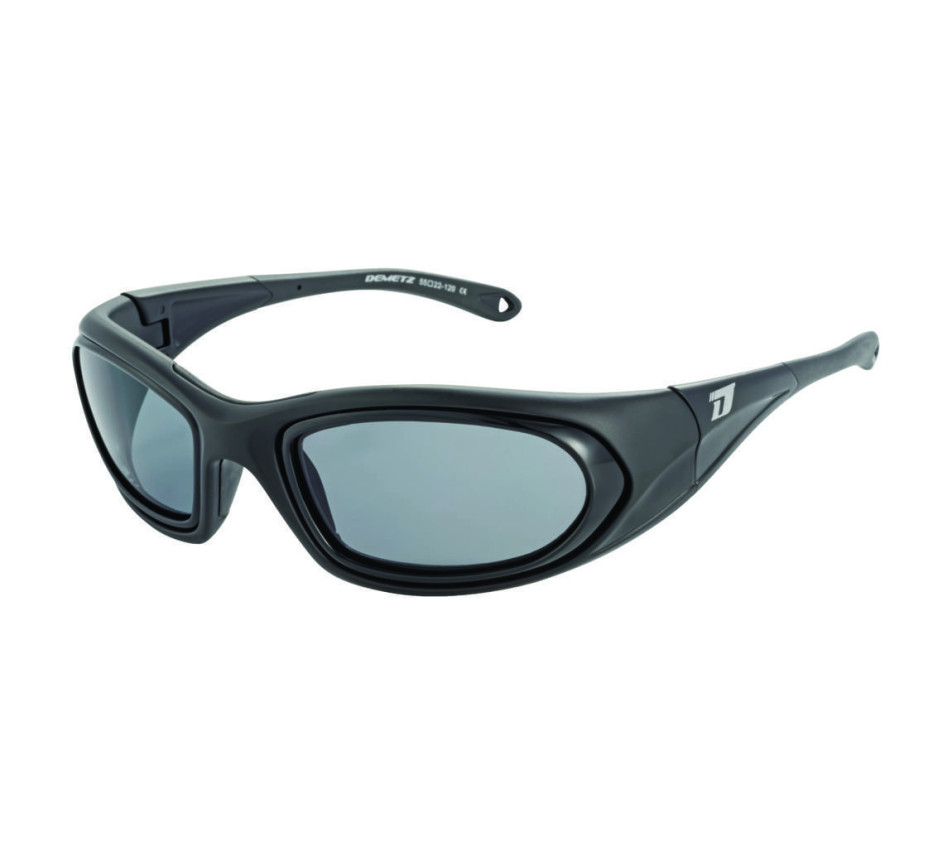 Zonnebrillen DEMETZ ROS 24 Mat Zwart 55/22