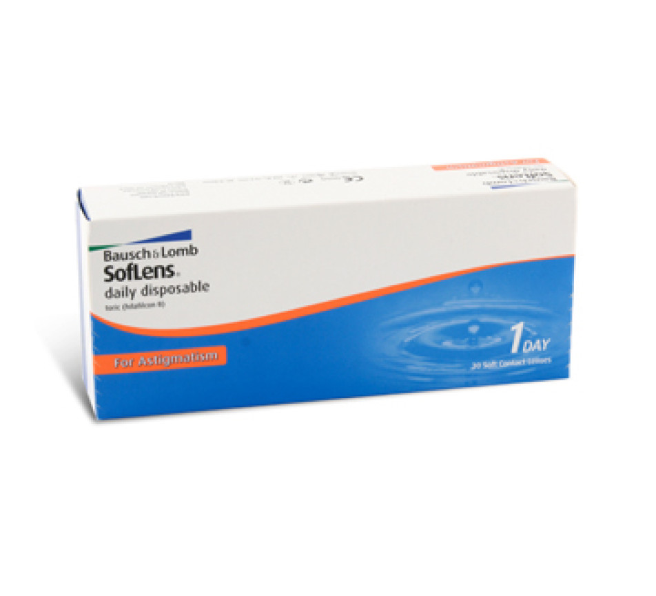 Contactlenzen BAUSCH & LOMB Soflens Dagelijks Astigmatisme 30L