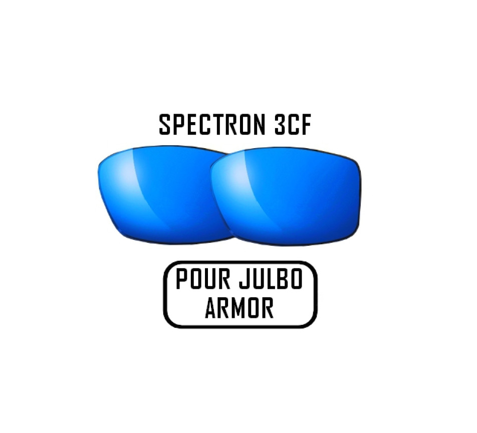 Zonnebrillen JULBO Verres Spectron 3 CF pour Julbo ARMOR Bleu/rouge
