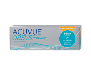 1 dag Acuvue Oasys met Hydraluxe Astigmatisme 30L