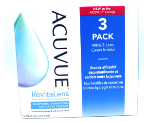 Acuvue Revitalens verpakking van 3 X360 ML