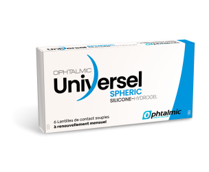 Ophtalmic RX Universal SILICONE Hydrogel Spheric 6L