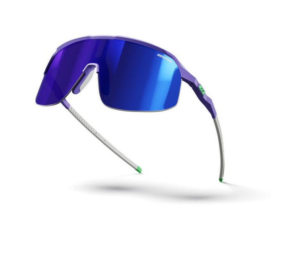 Zonnebrillen JULBO DENSITY WATT'EVER Paars / Grijs / Groen - REACTIV 1-3 HC