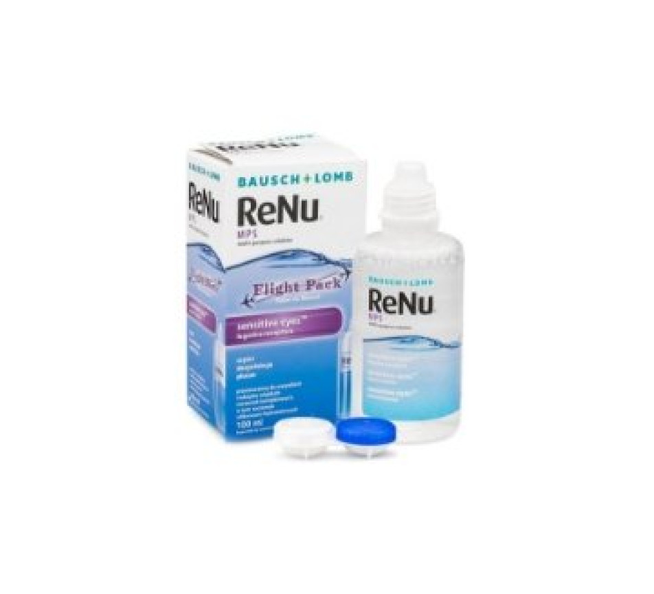 Product voor contactlenzen BAUSCH & LOMB Renu MPS Flight Pack 100ml