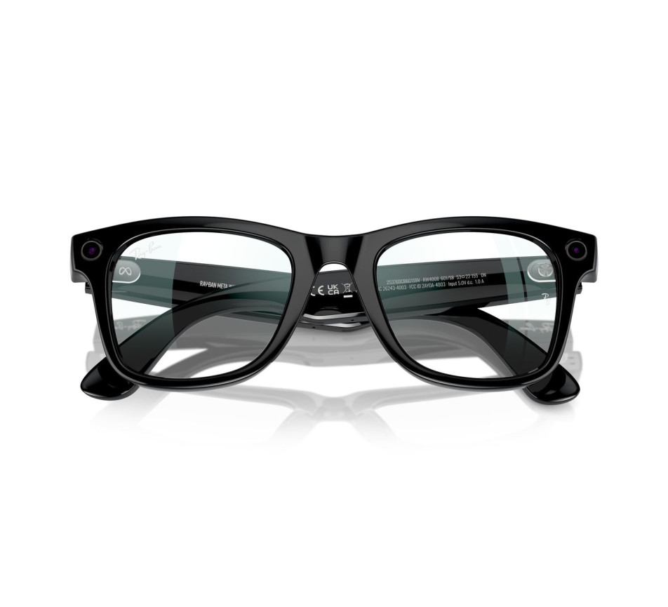 Brillen RAY-BAN META Wayfarer RW4008 601/SB 53/22