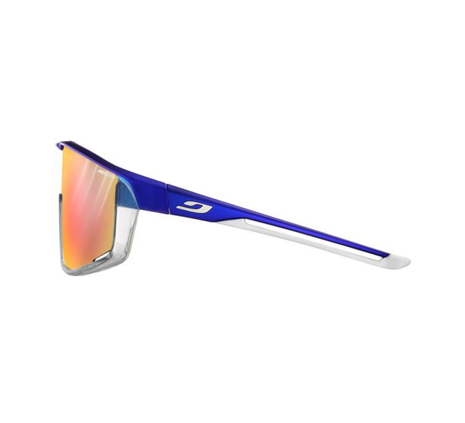 Zonnebrillen JULBO FURY GROUPAMA-FDJ Bleu/Cristal/Blanc-REAT1-3 LA