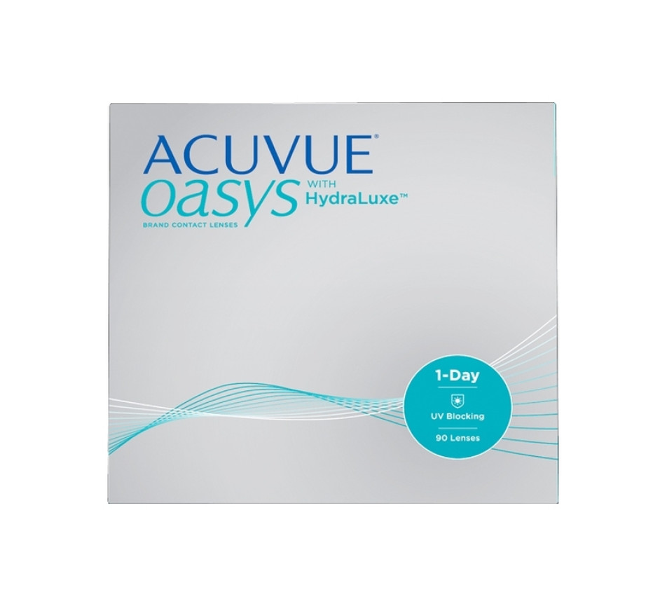 Contactlenzen JOHNSON VISION CARE 1 dag Acuvue Oasys met HydraLuxe 90L