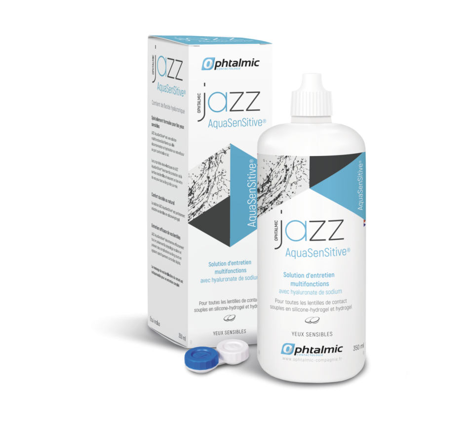 Product voor contactlenzen OPHTALMIC JAZZ AQUASENSITIVE 350ML
