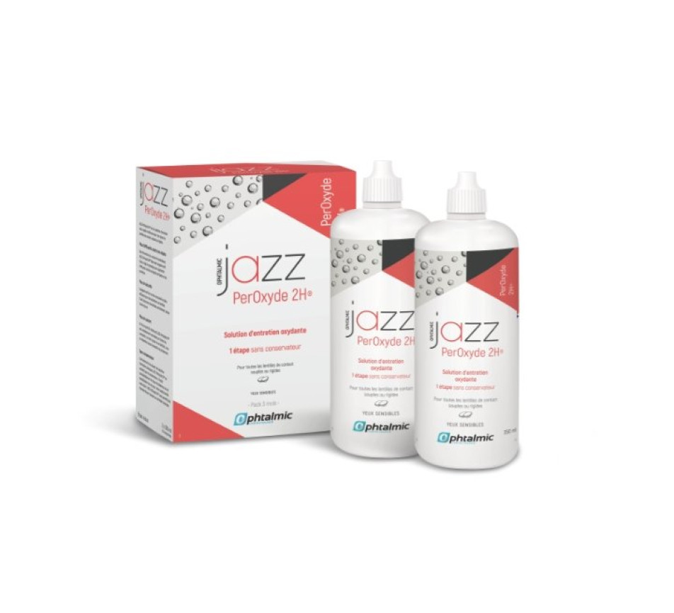 Product voor contactlenzen OPHTALMIC JAZZ PEROXIDE 2X350ML