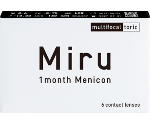 Miru 1 maand Menicon multifocaal torisch