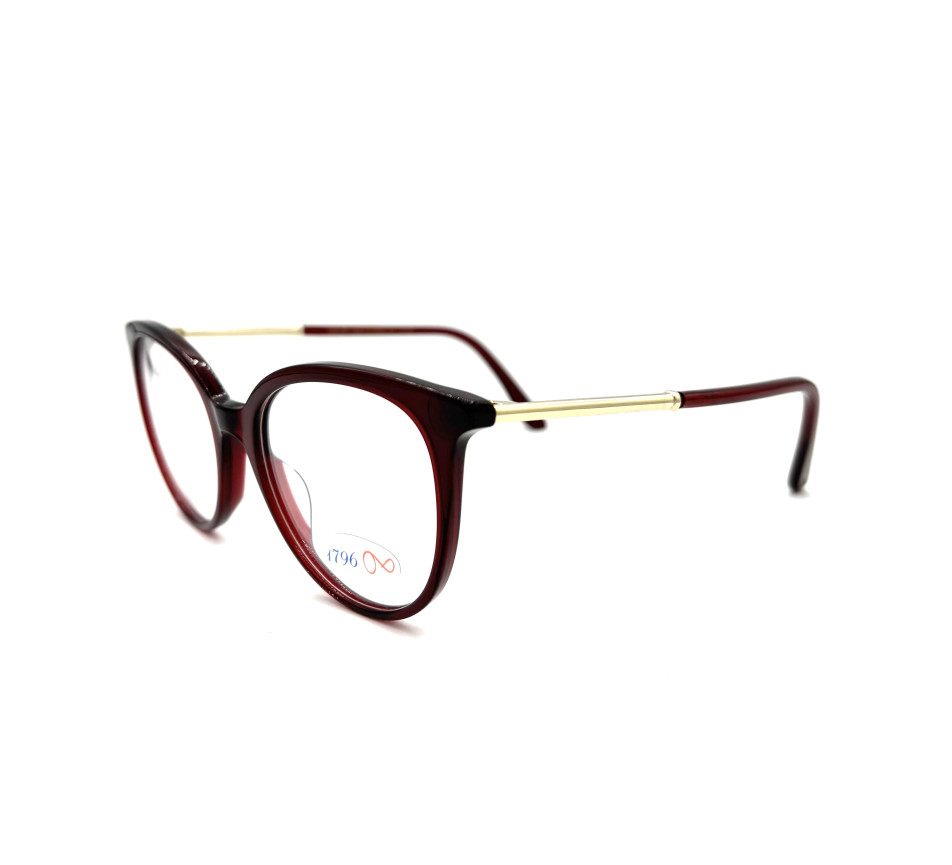 Brillen 1796 RIVOLI BORDEAUX 52/18
