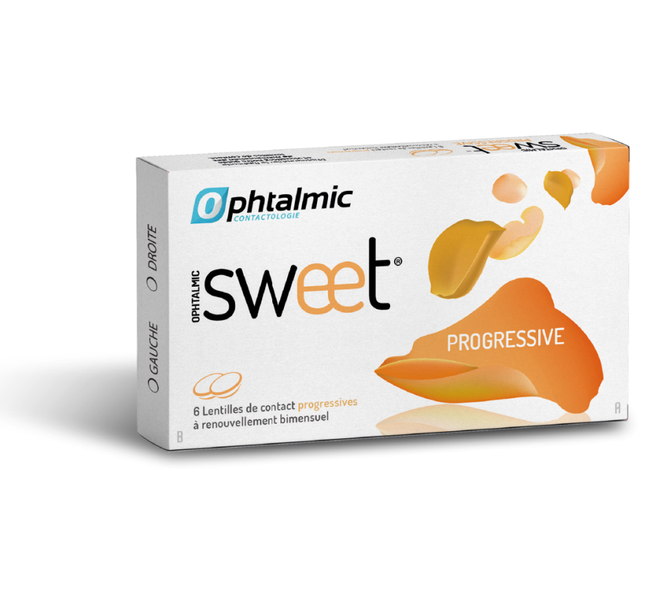 Kontaktlinsen OPHTALMIC Ophtalmic SWEET Gleitsicht 6L