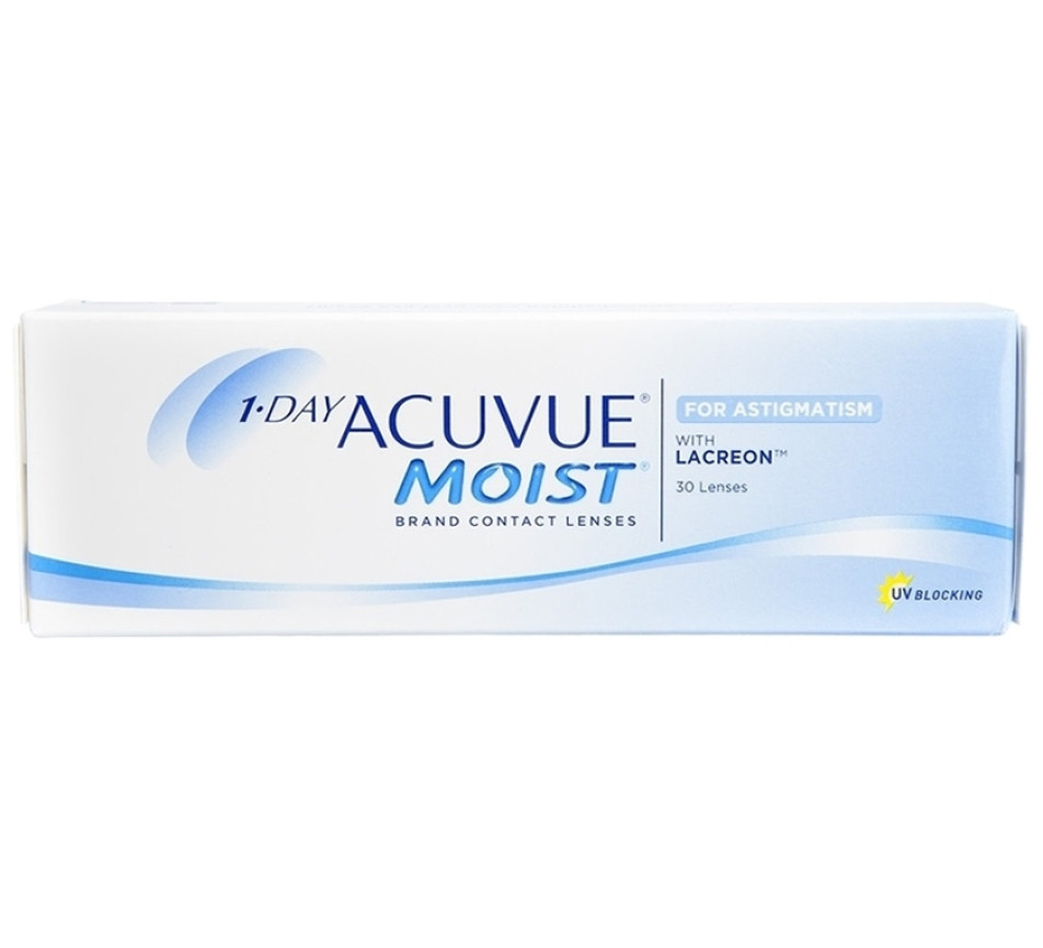Kontaktlinsen JOHNSON VISION CARE 1 Day Acuvue Moist For Astigmatism 30L