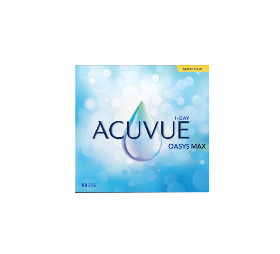 Kontaktlinsen JOHNSON VISION CARE Acuvue Oasys Max 1 Day Multifokal 90L