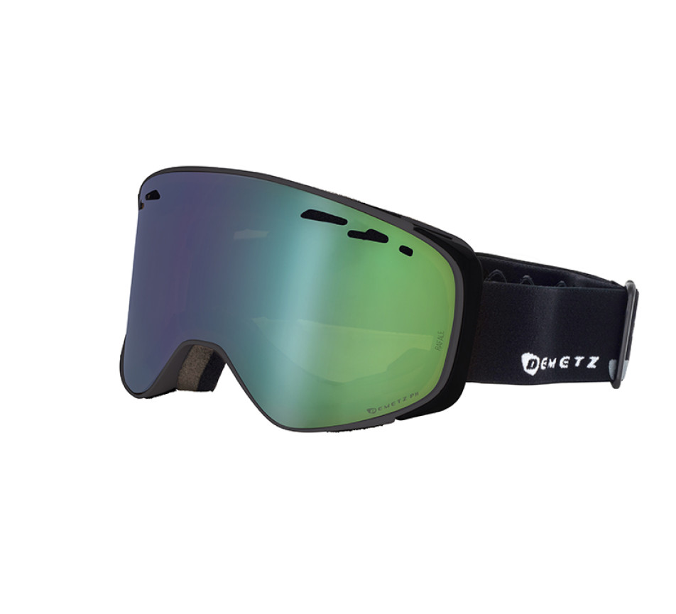 Skibrille DEMETZ CAMBER Noir Mat Photo 1 à 3
