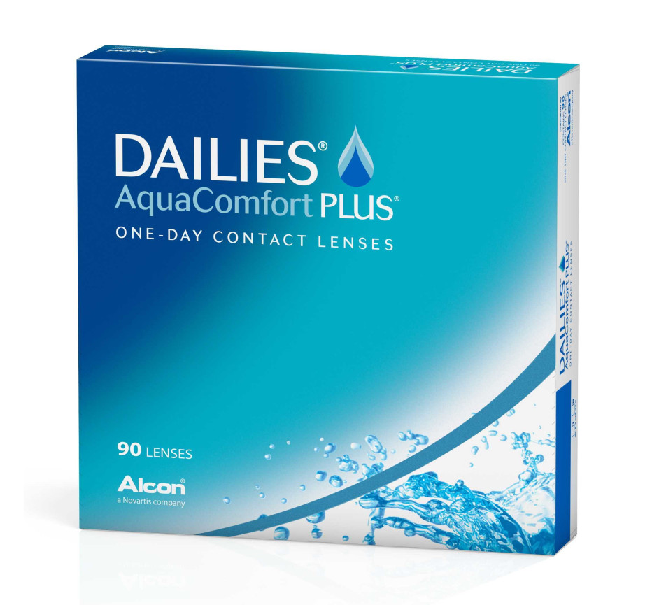 Kontaktlinsen ALCON - CIBA VISION Dailies Aquacomfort Plus 90L