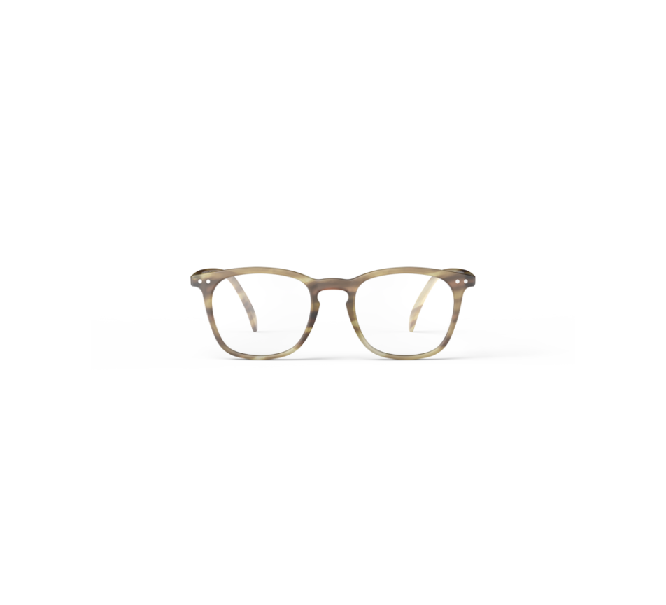 Brillen IZIPIZI READING #E Smoky Brown +2.50