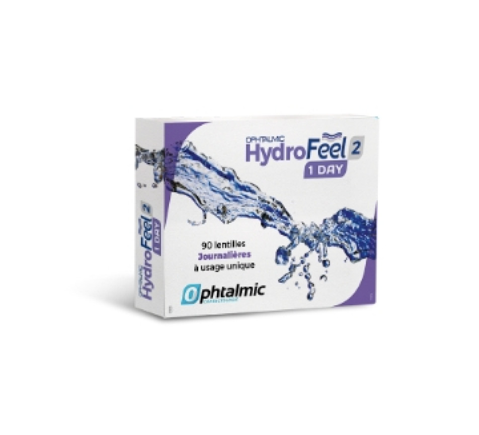 Kontaktlinsen OPHTALMIC Ophtalmic Hydrofeel 1 Day 2 90L