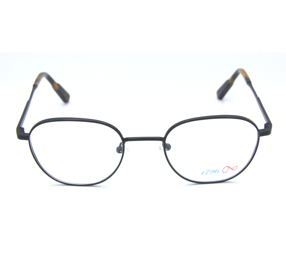 Brillen 1796 BOURBON SCHWARZ 49/21