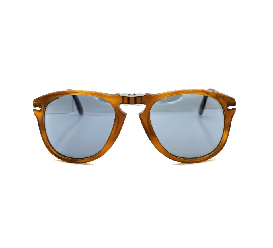 Sonnenbrillen PERSOL Coffret prestige Steve Mc QUEEN PO0714SM S96/56 54/21 PLIABLE