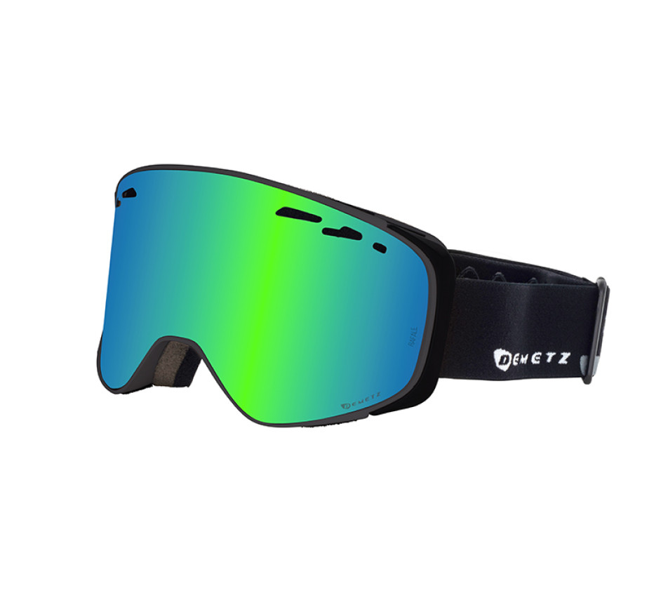 Skibrille DEMETZ KICKER Noir mat Cat.3