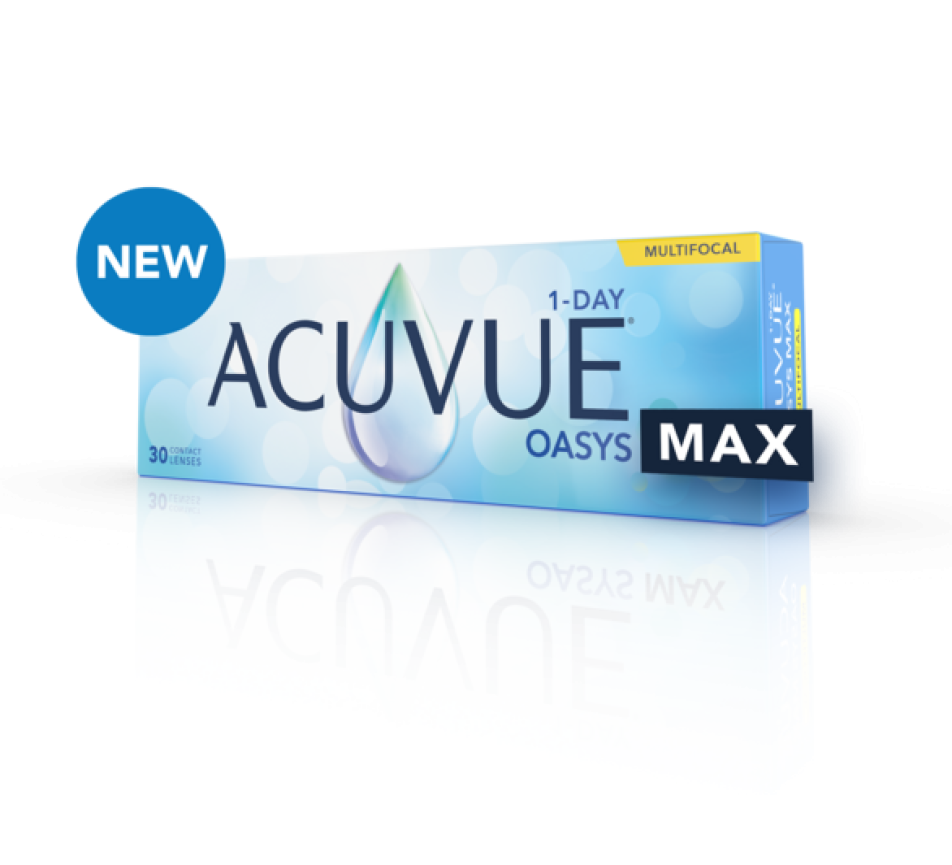 Kontaktlinsen JOHNSON VISION CARE Acuvue Oasys Max 1 Day Multifokal 30L