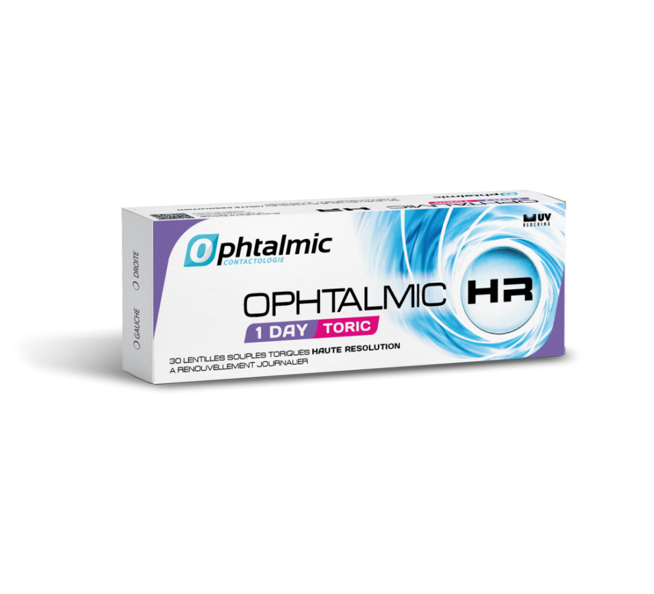 Kontaktlinsen OPHTALMIC Ophtalmic HR 1 Day Toric 30L