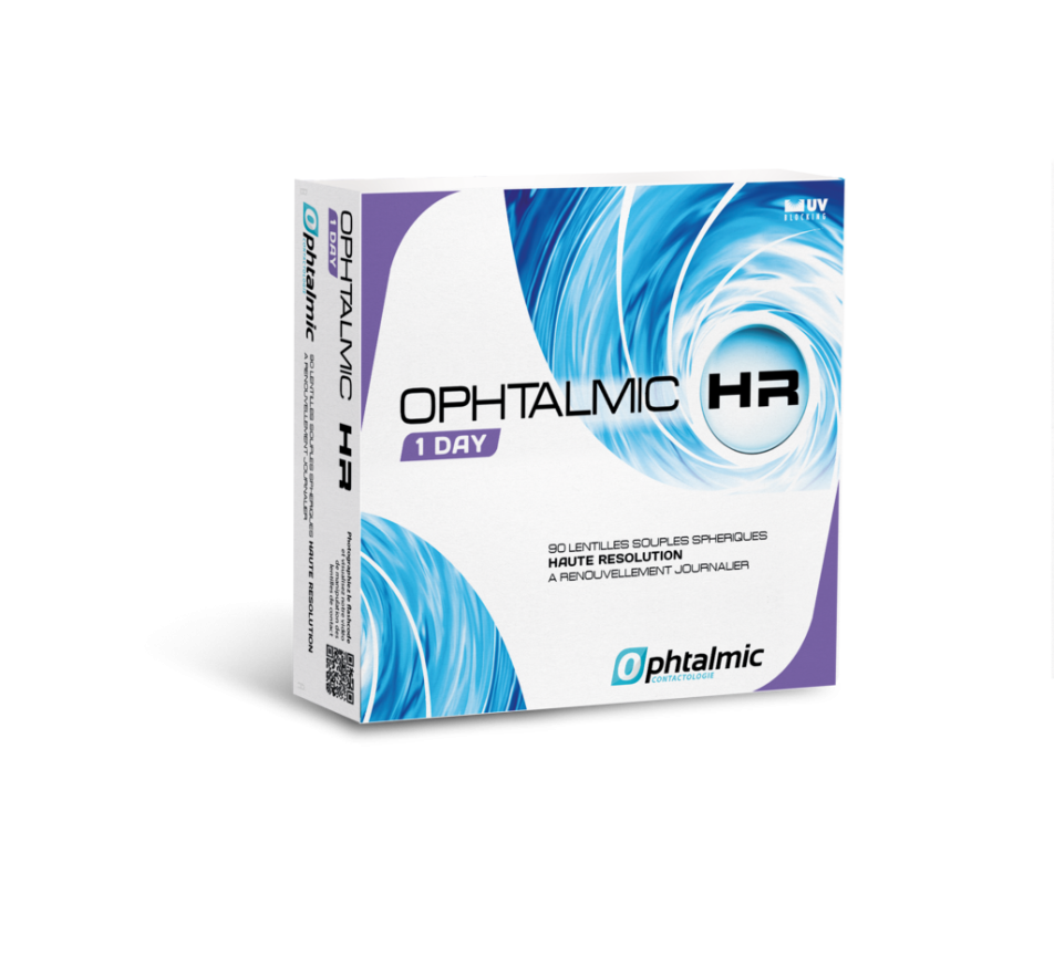 Kontaktlinsen OPHTALMIC Ophtalmic HR 1 Day 90L