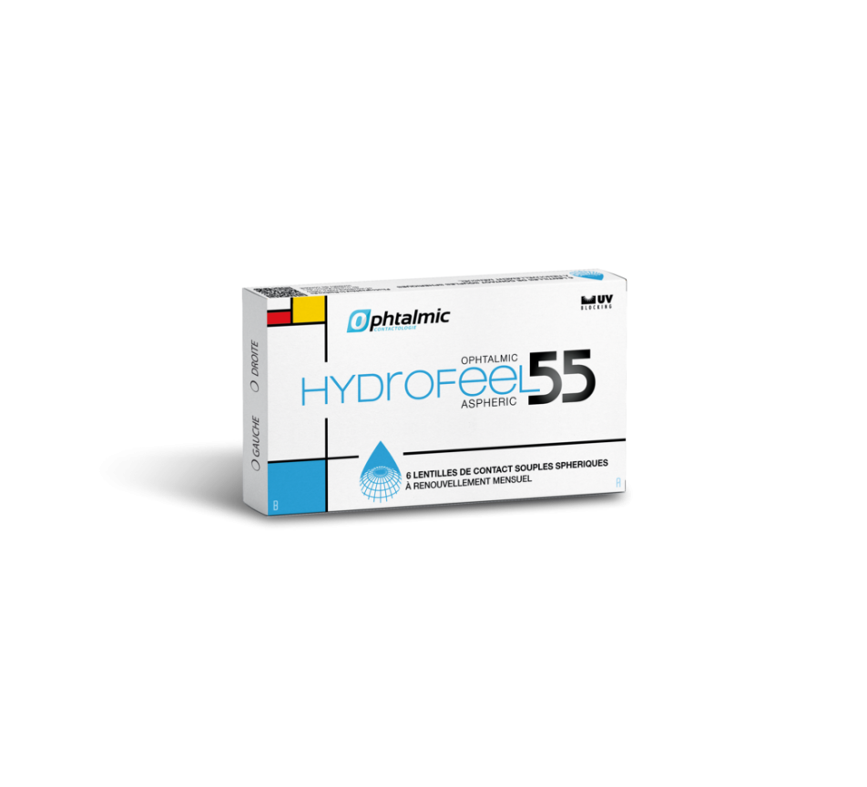 Kontaktlinsen OPHTALMIC Ophtalmic Hydrofeel 55 Aspheric