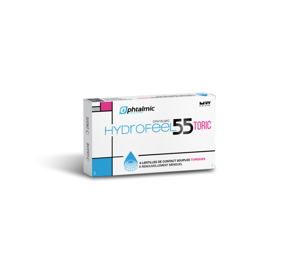 Kontaktlinsen OPHTALMIC Ophtalmic Hydrofeel 55 Toric