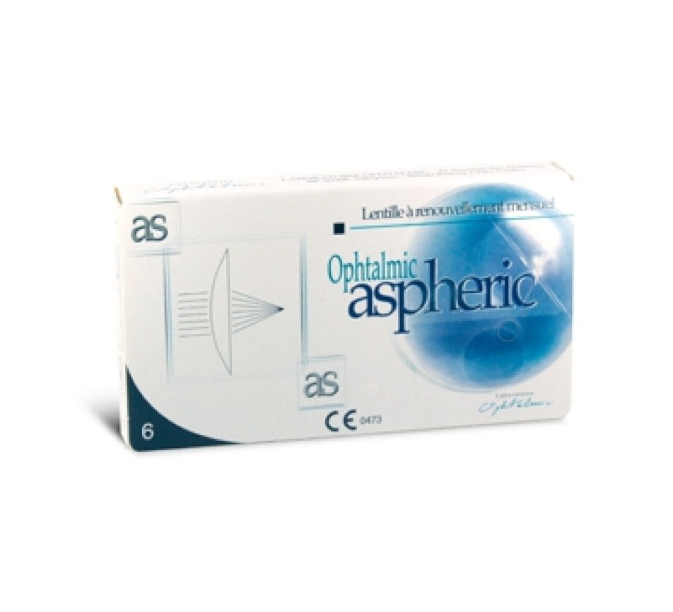 Kontaktlinsen OPHTALMIC Ophtalmic Aspheric
