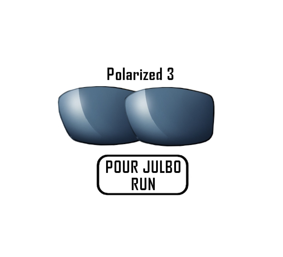 Sonnenbrillen JULBO Verres Polarized 3 gris pour Julbo RUN
