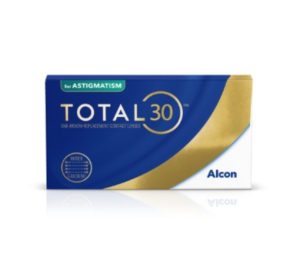 Kontaktlinsen ALCON - CIBA VISION Total 30 bei Astigmatismus 6l