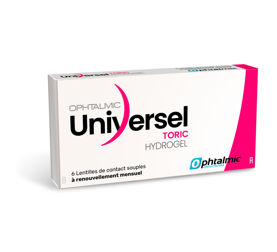 Kontaktlinsen OPHTALMIC Ophtalmic RX Universal HYDROGEL Toric 6L
