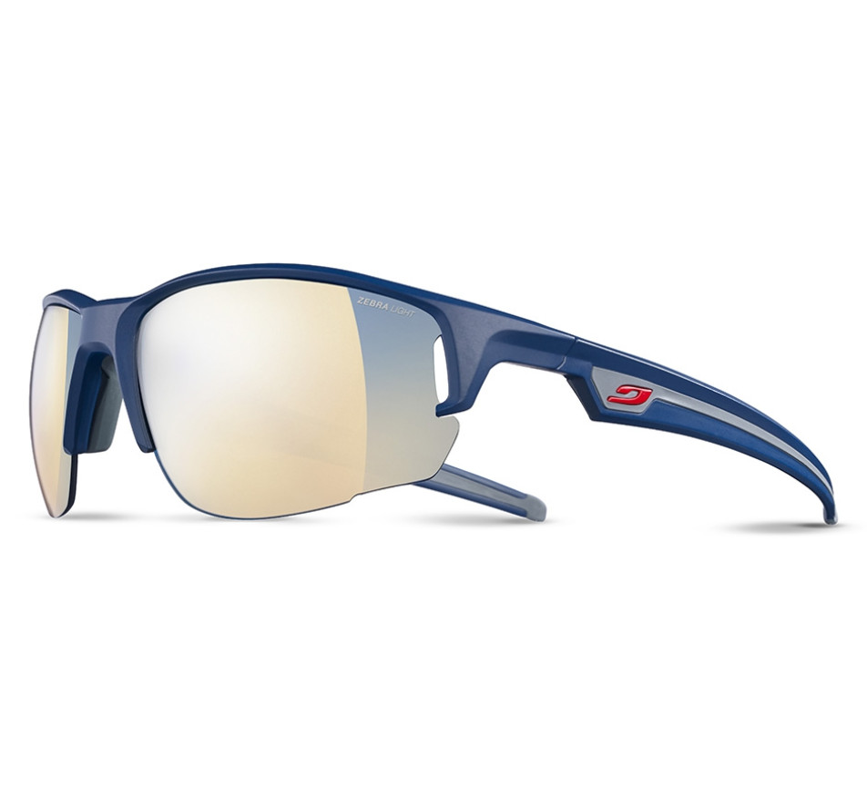 Sonnenbrillen JULBO VENTURI Bleu / Gris / Rouge Zebra light