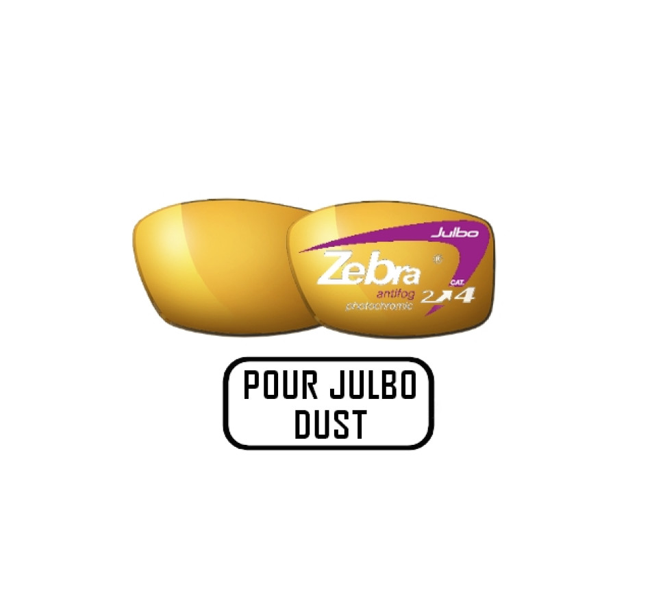 Sonnenbrillen JULBO Verres ZEBRA pour Julbo DUST