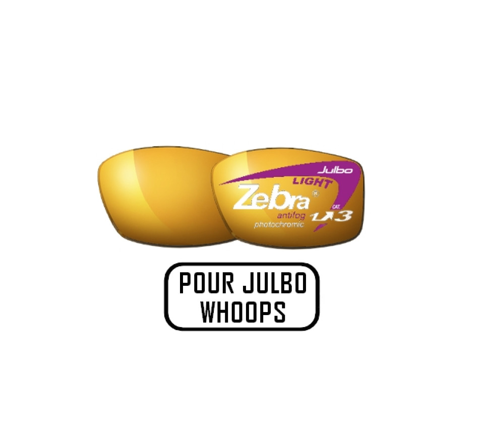 Sonnenbrillen JULBO Verres ZEBRA LIGHT pour Julbo WHOOPS