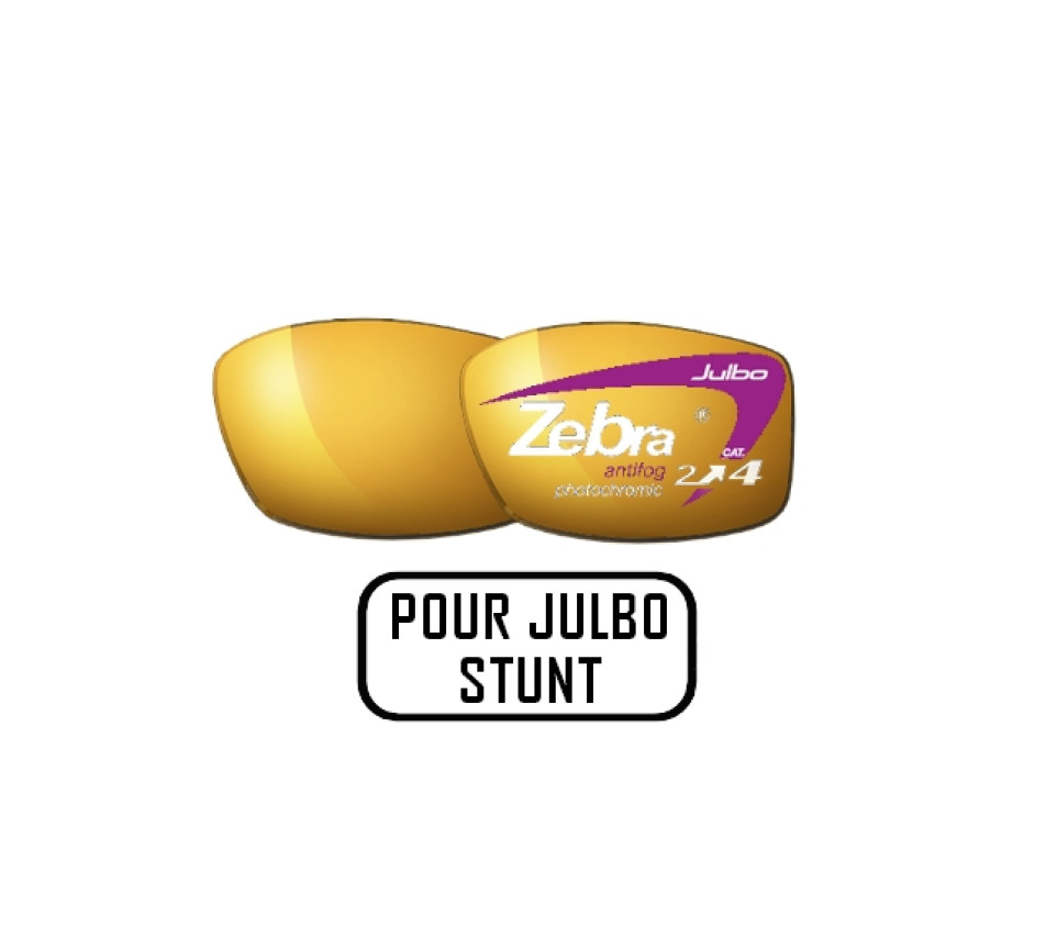 Sonnenbrillen JULBO Verres ZEBRA pour Julbo STUNT