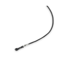 Geflochtenes Brillenband, Schwarz