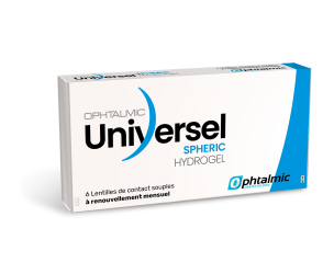 Ophtalmic RX Universal HYDROGEL Spheric