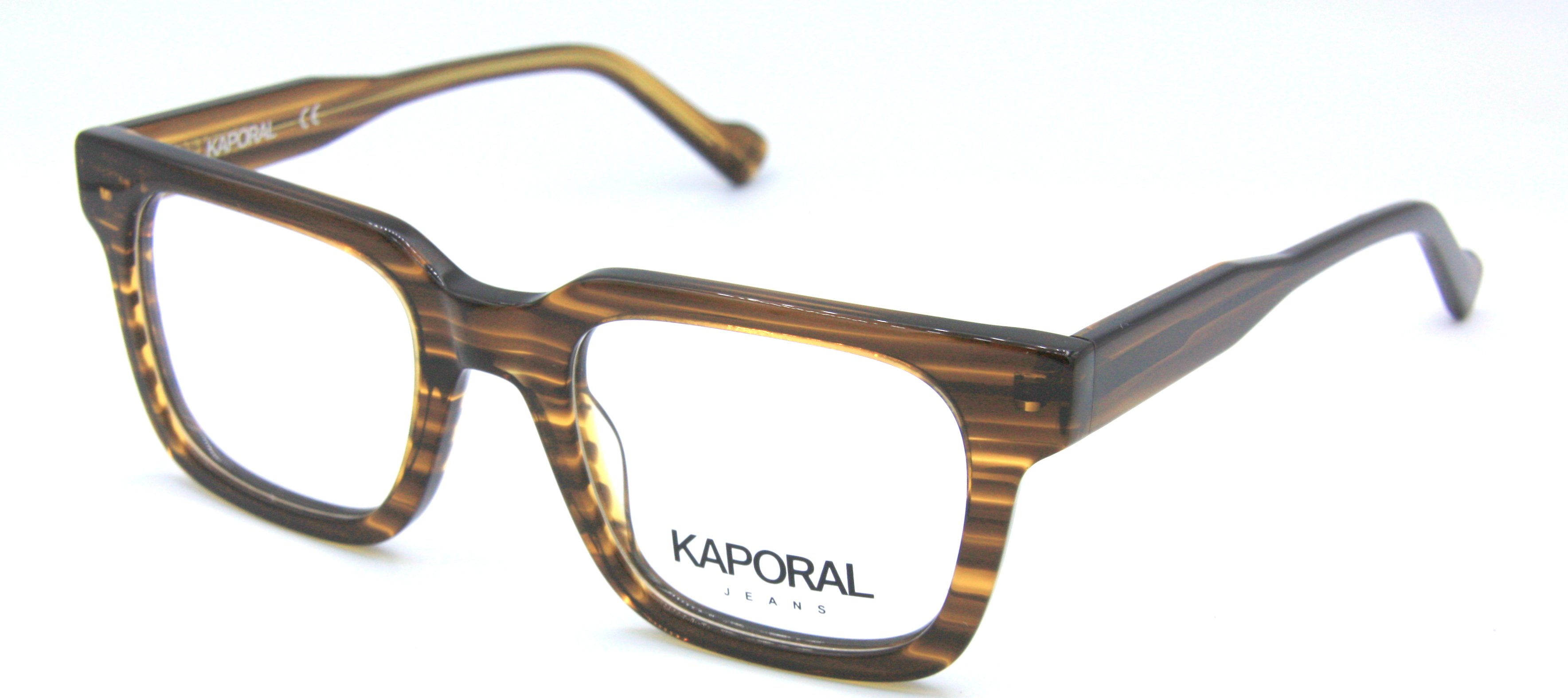 Lunettes de vue pour homme KAPORAL Ecaille clair MATHIS ECAILLE 50/21 ...