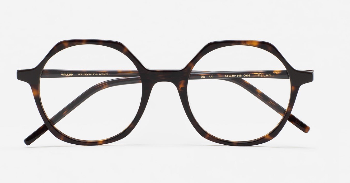 Lunettes de vue pour femme KALEOS Ecaille Moyen MILAN 51/20 61701