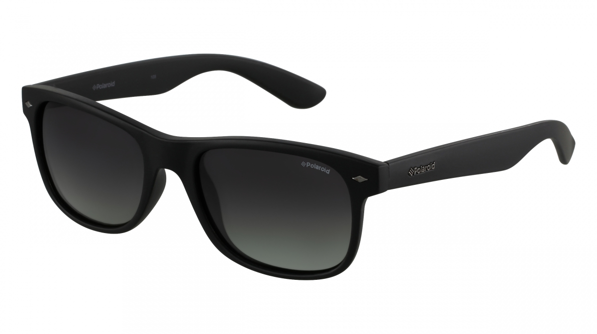 Lunettes De Soleil Polaroid PLD 6003 Polarisées - Noir Mat, Verres Gris - UV400, Unisexe