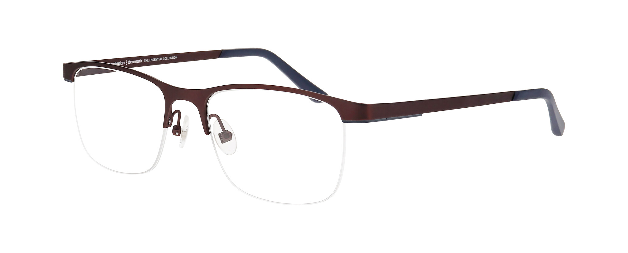 Lunettes De Vue Prodesign Denmark 1769 - Monture Rectangulaire Marron - Homme - Neuf Avec étiquettes