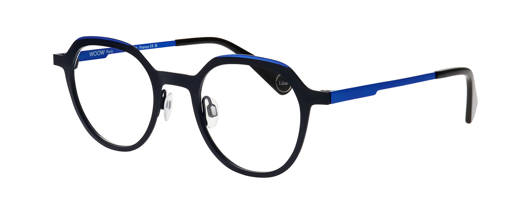 Lunettes De Soleil VISTAN 7481 - Forme Ovale, Marron/bleu, Neuves Sans étiquette
